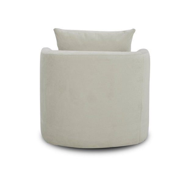 Liberty Furniture 712-ACH15-T Uph Swivel Accent Chair - Ivory